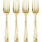 12 Packs: 24 ct. (288 total) Gold Mini Forks by Celebrate It&#x2122;